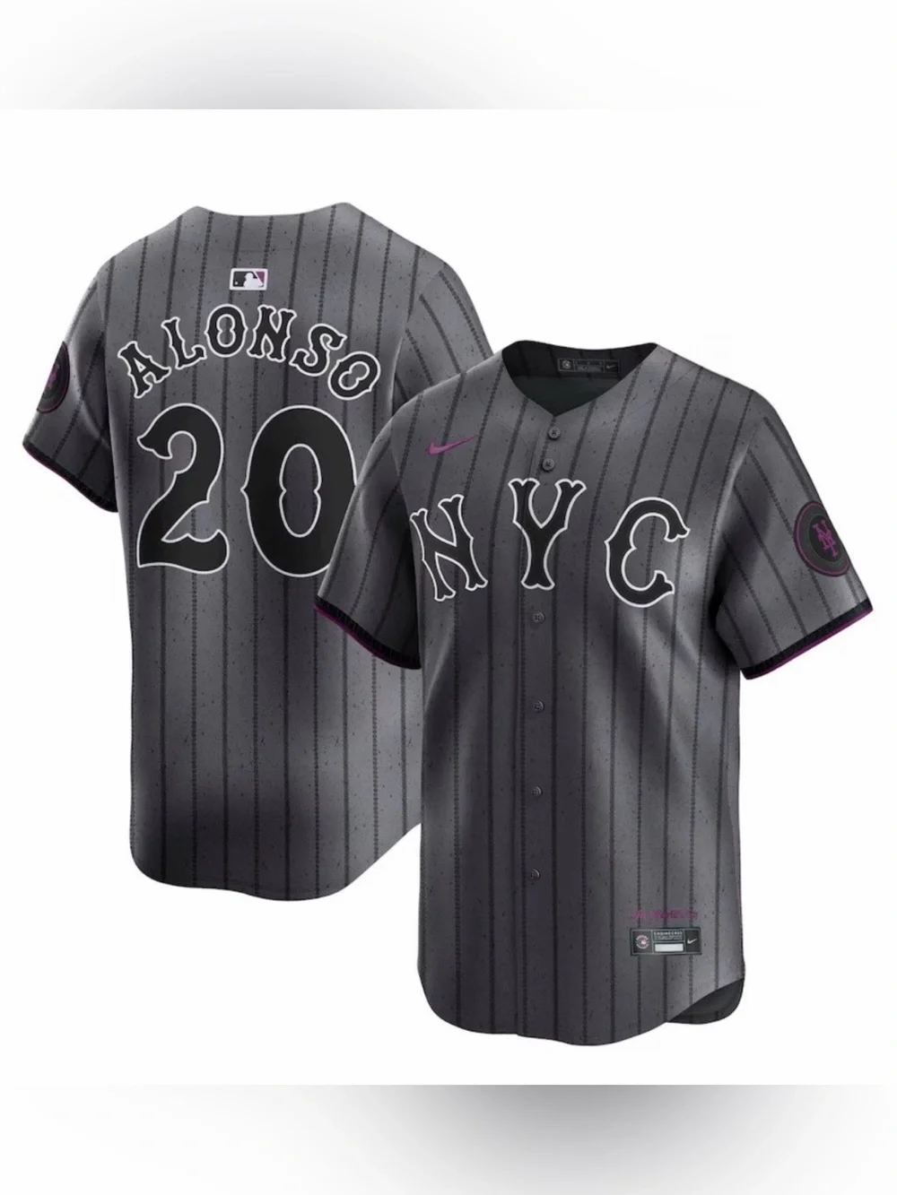 Nike Pete Alonso New York Mets City Connect Jersey Toddler 4 Small New With Tags